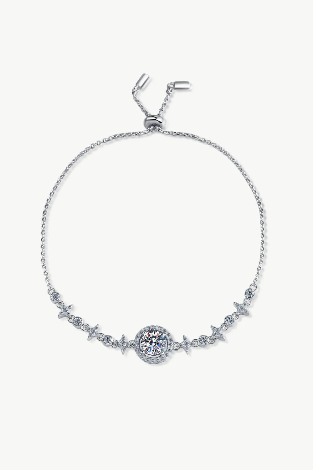 1 Carat Moissanite Bracelet