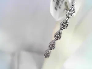 14K WG DIAMOND EARRINGS (0.20
