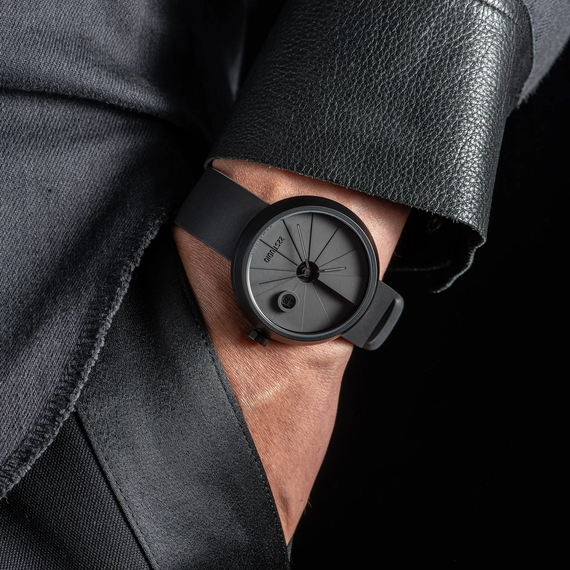 4D Concrete Watch 44mm Shadow Edition