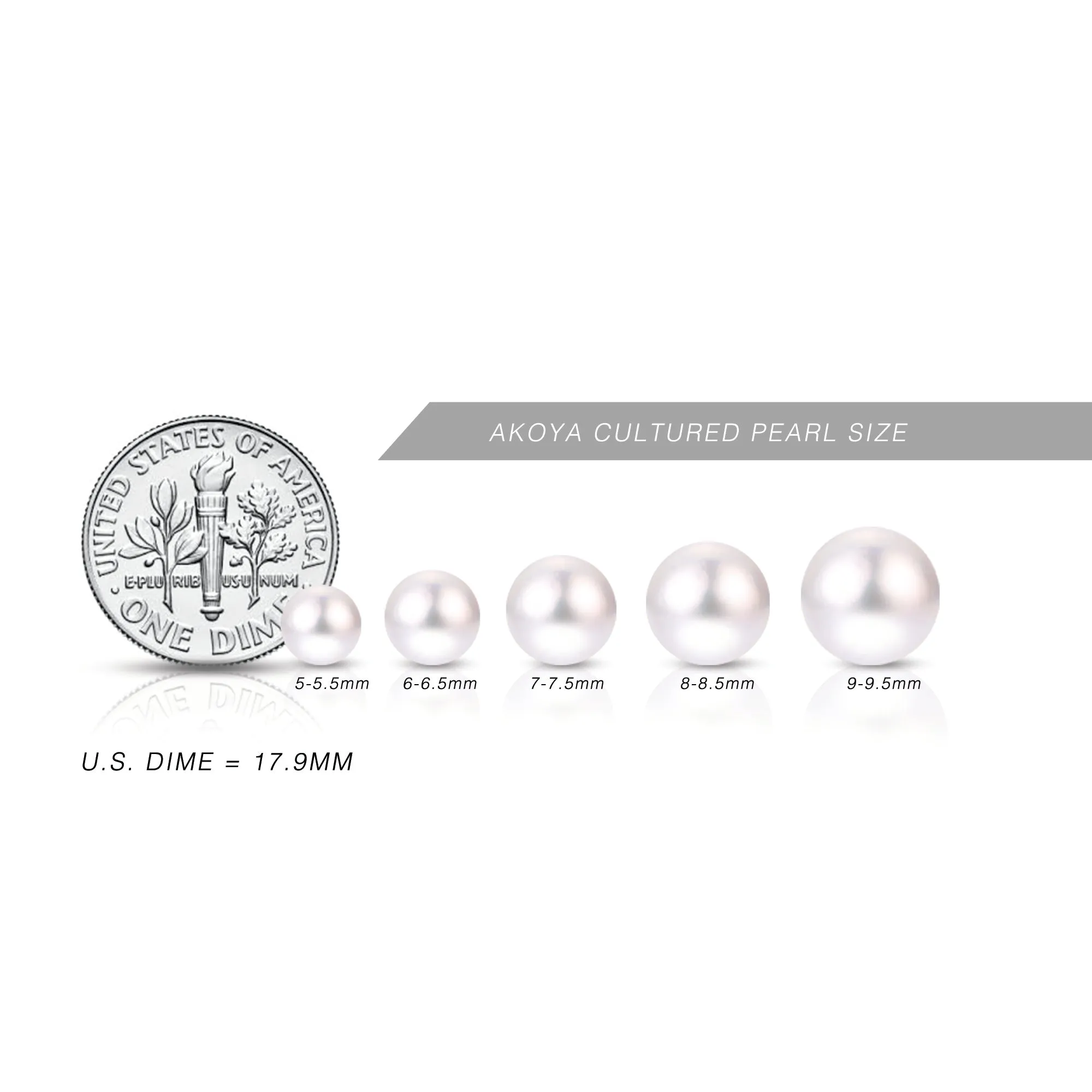 7mm “A” Akoya Pearl 14K Yellow Gold Stud Earrings
