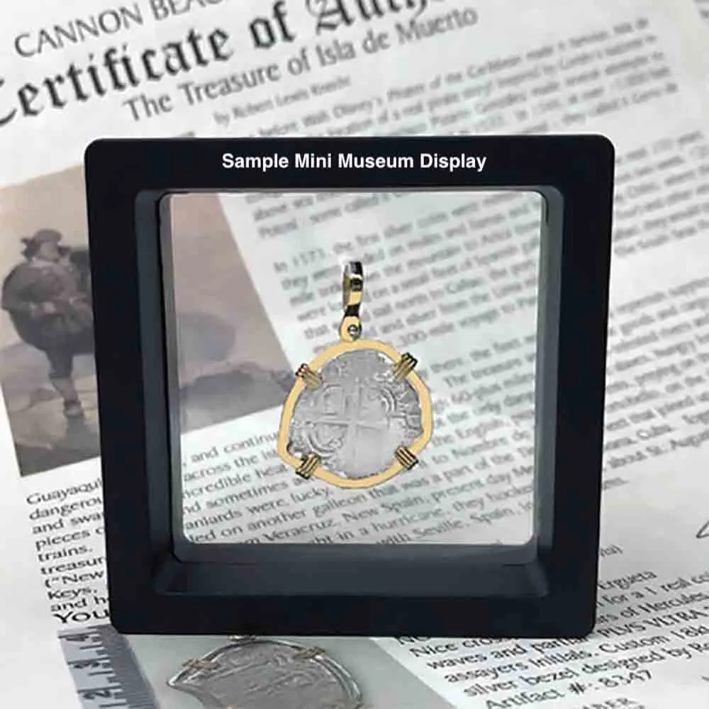 Biblical Widow's Mite in a Sterling Silver Pendant | Artifact #3704