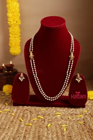 Budgetted Perumal Layered Pearl Mala