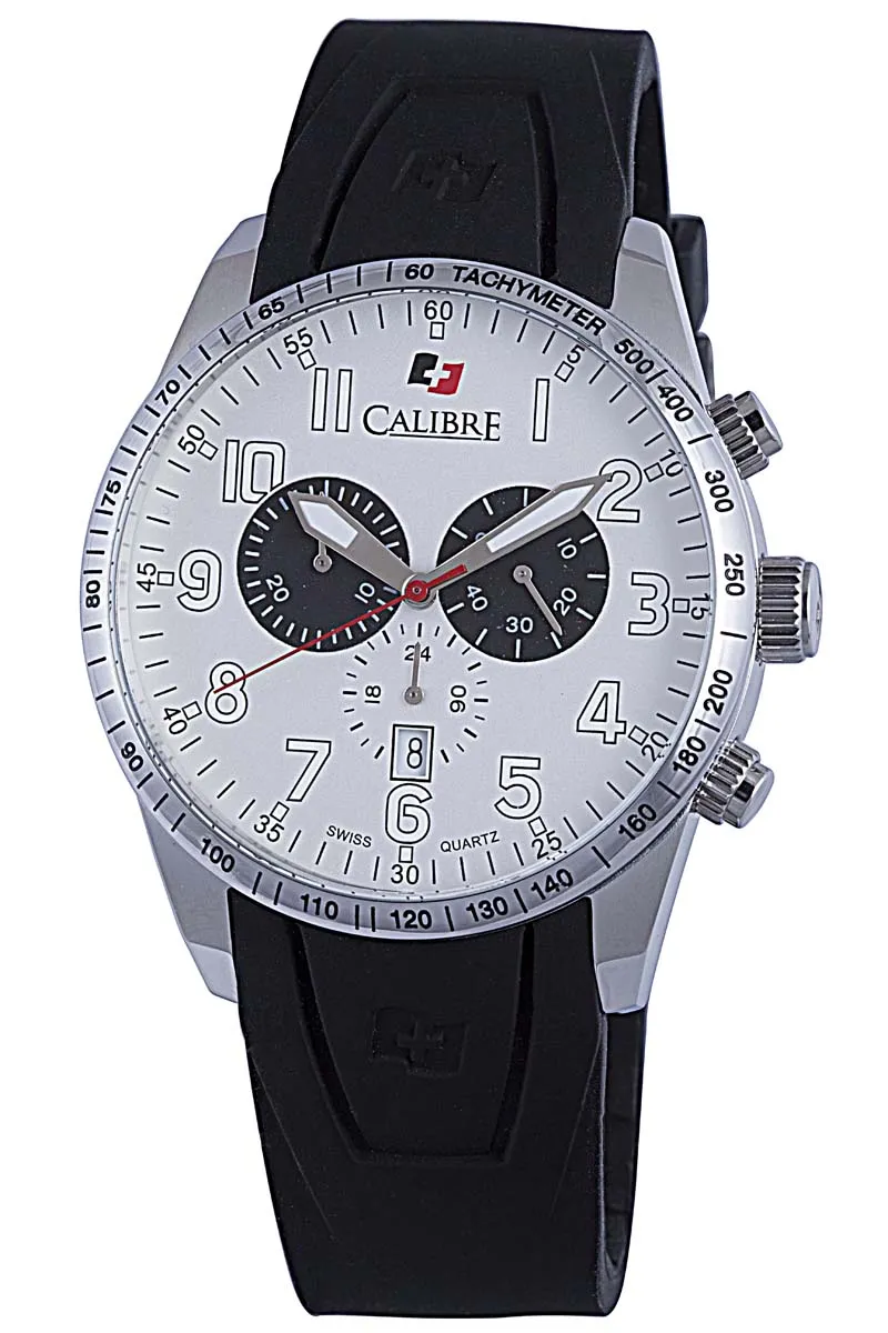 Calibre Men's Recruit 45mm Quartz Watch SC-4R4-04-001