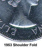 Canada Steel 1953 5 cents  (Elizabeth II) 4.54gr