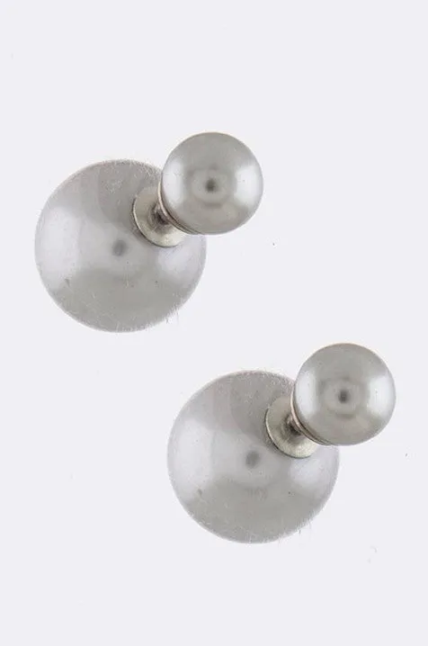 Chocolate Double-Sided Earrings