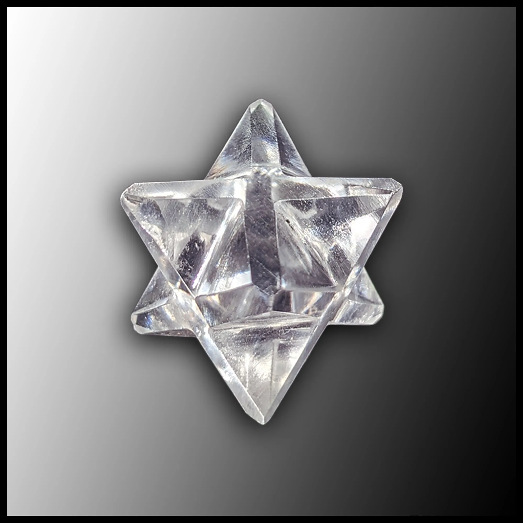 Clear Quartz Merkabah
