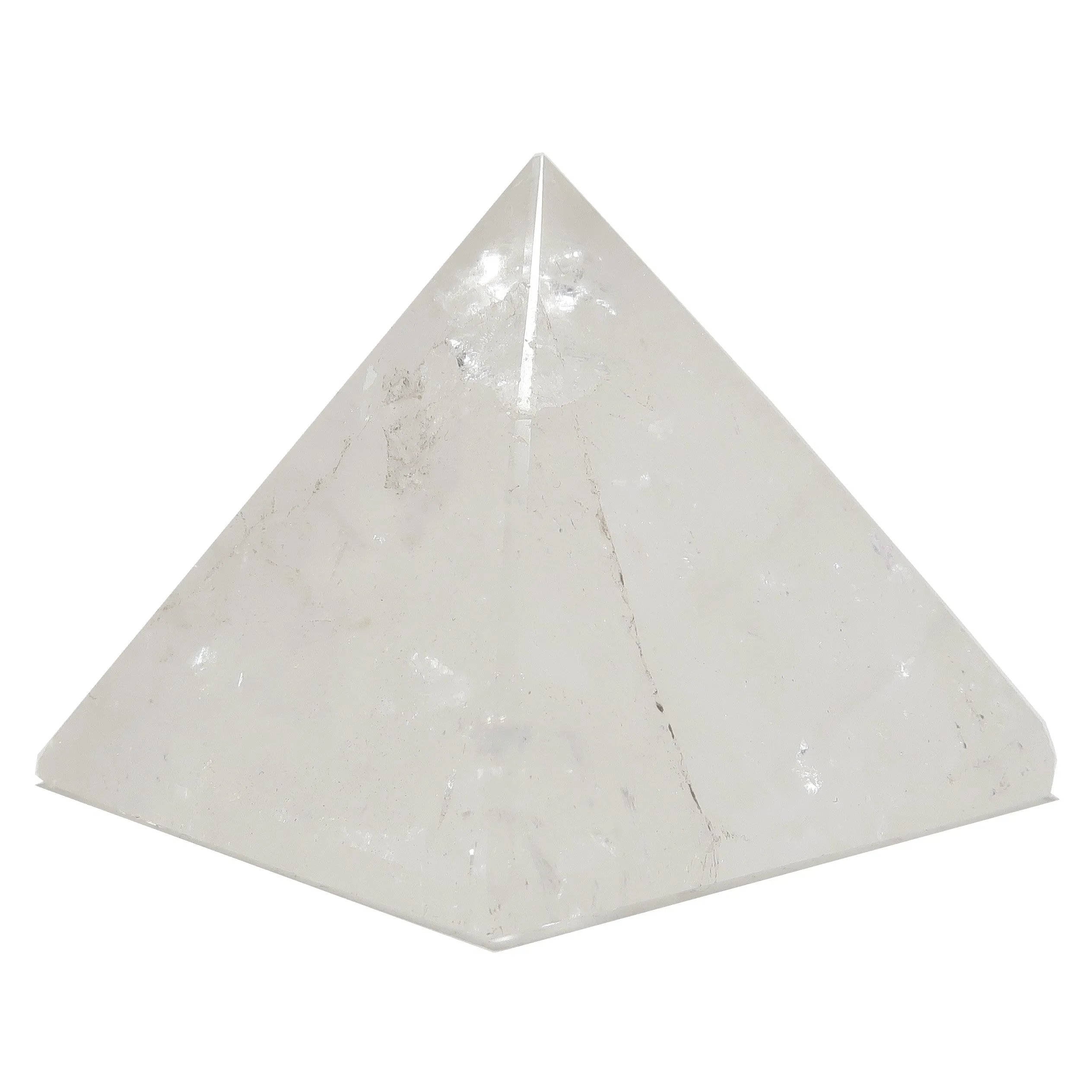Clear Quartz Pyramid Past Present Future Crystal