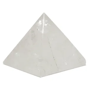 Clear Quartz Pyramid Past Present Future Crystal