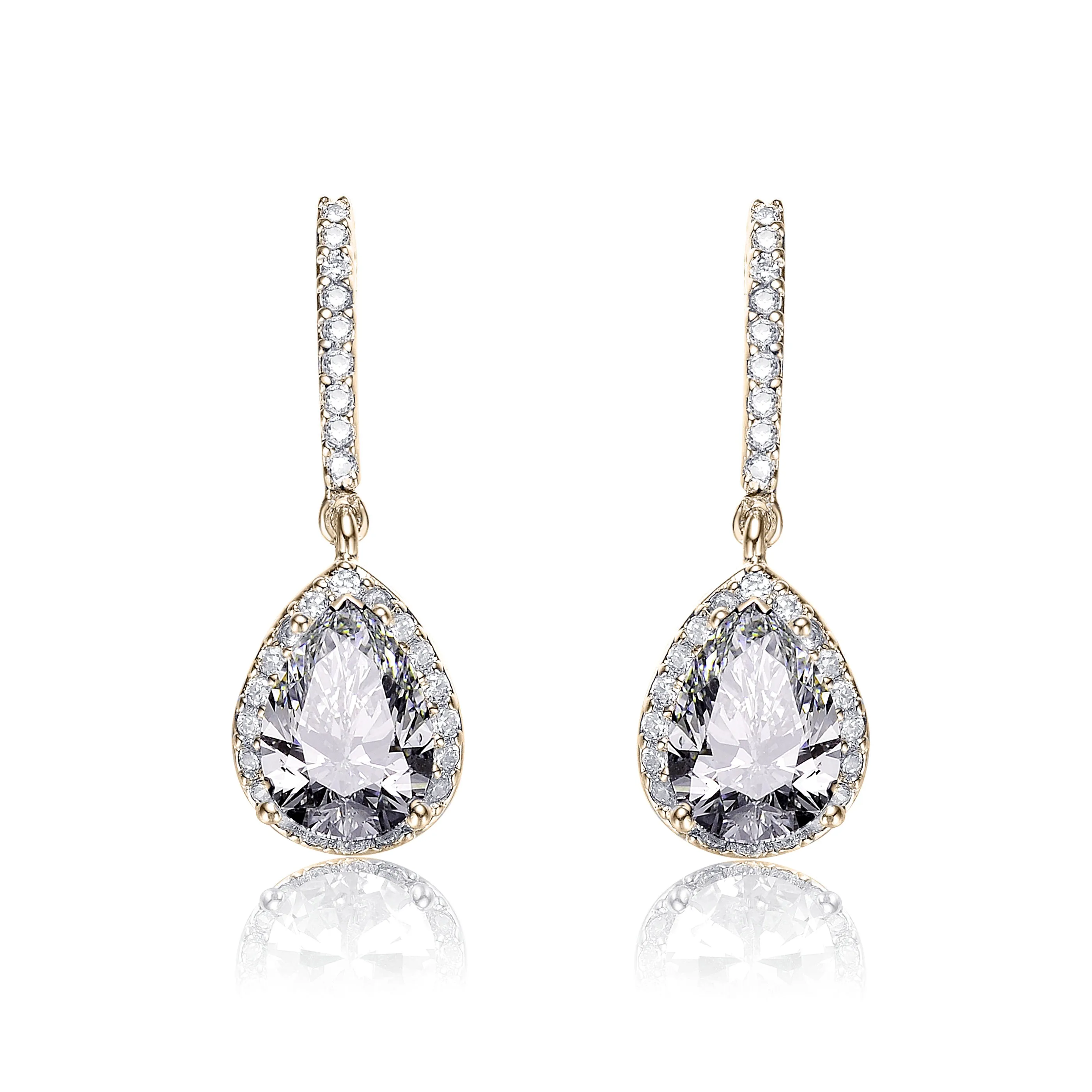 Constance Pear Drop Earrings