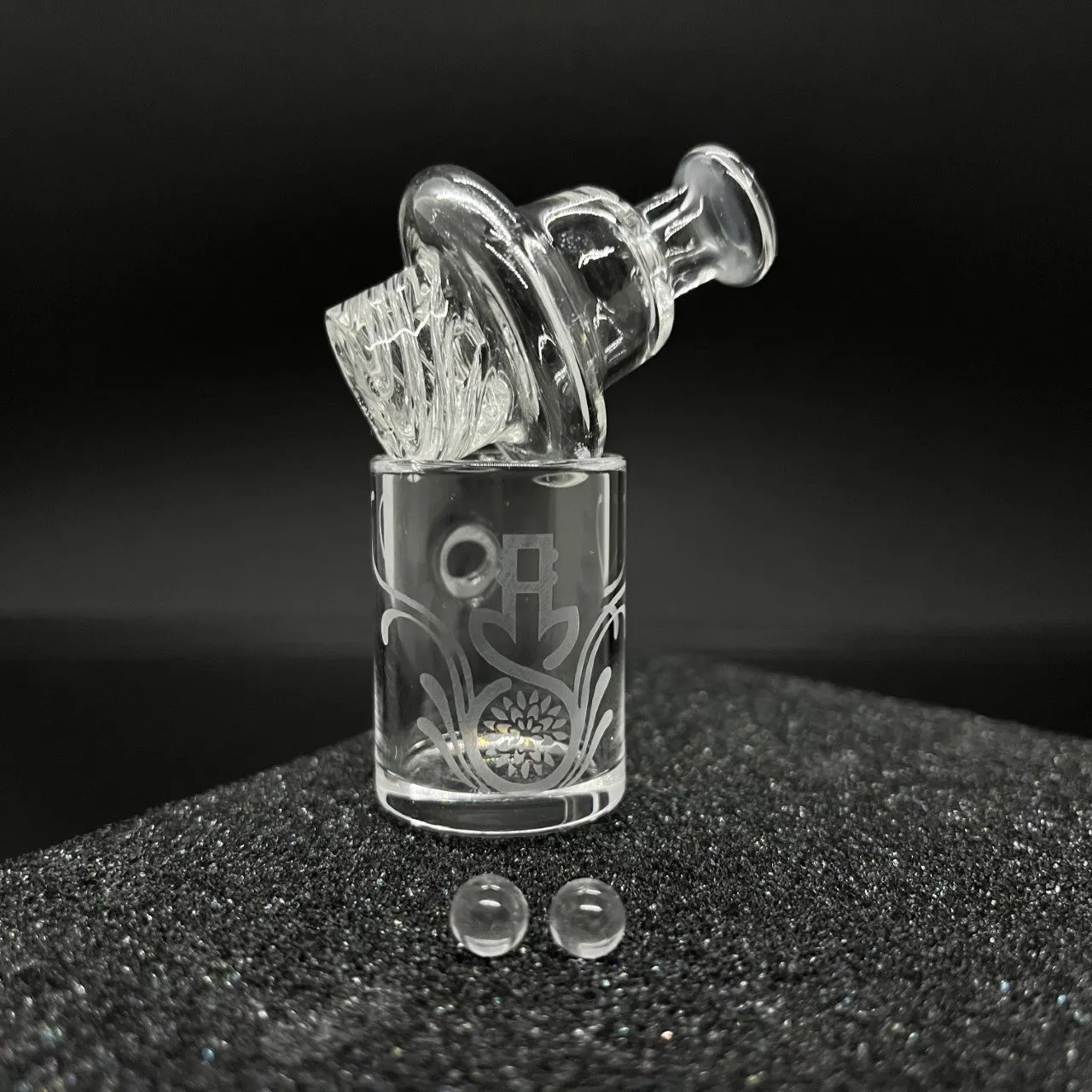 Cyclone Cap Terp Pearl Banger Set