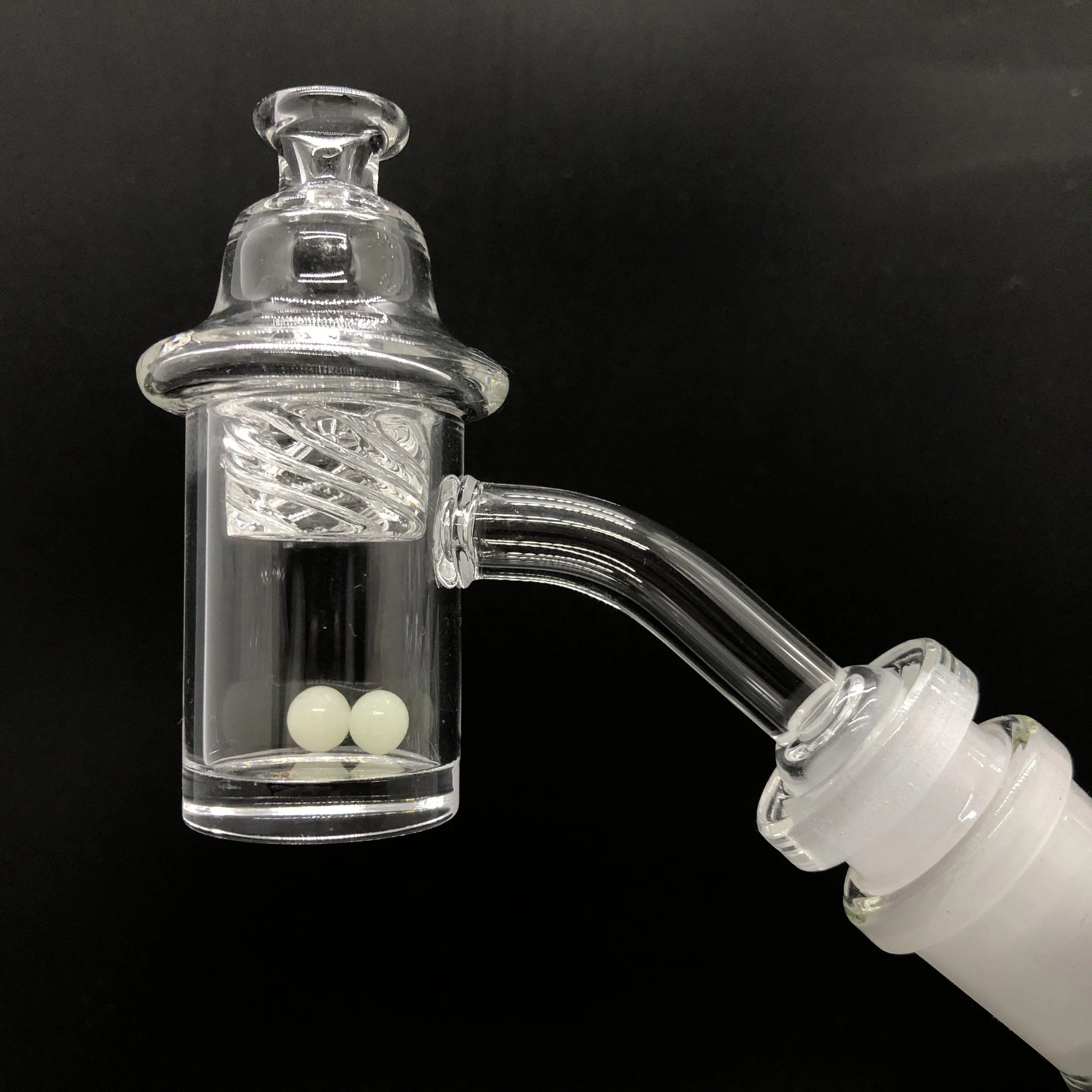 Cyclone Cap Terp Pearl Banger Set