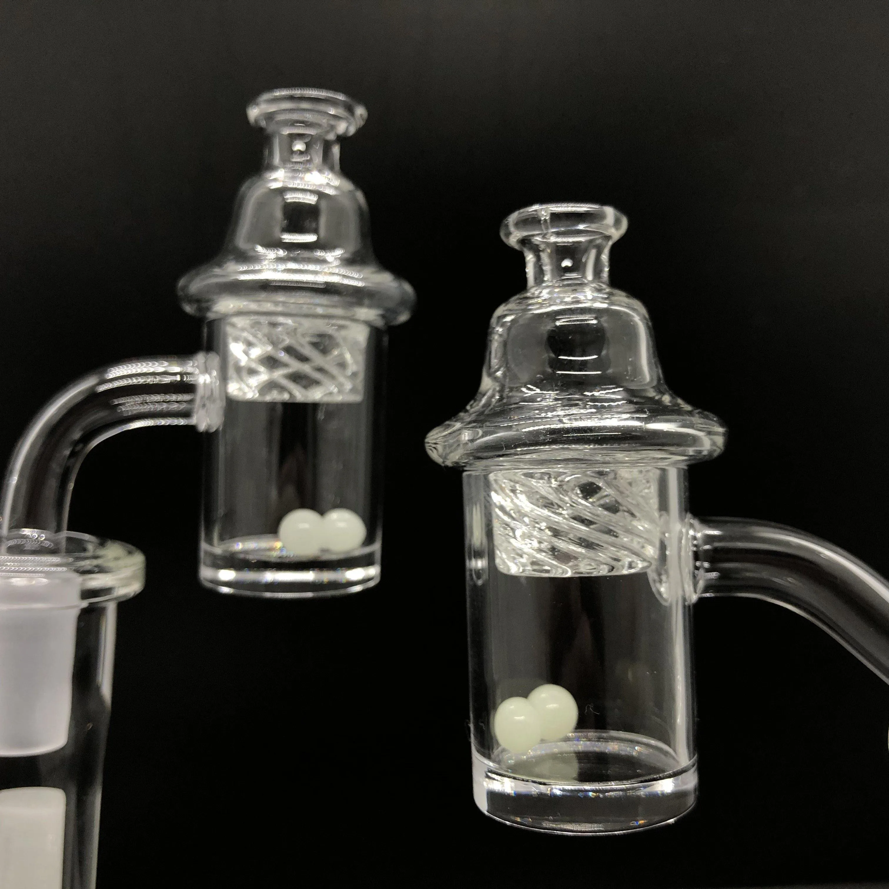 Cyclone Cap Terp Pearl Banger Set