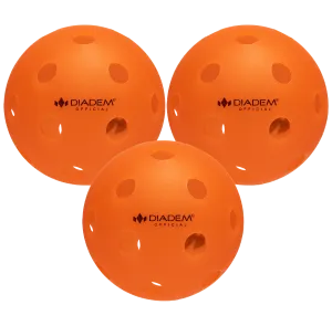 Diadem Official Indoor Pickleball - 3 pack