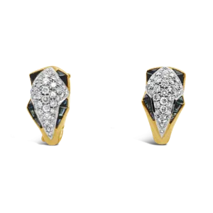 Diamond & Sapphire Estate Earrings