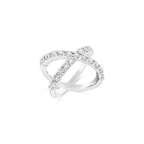 Diamond X Ring