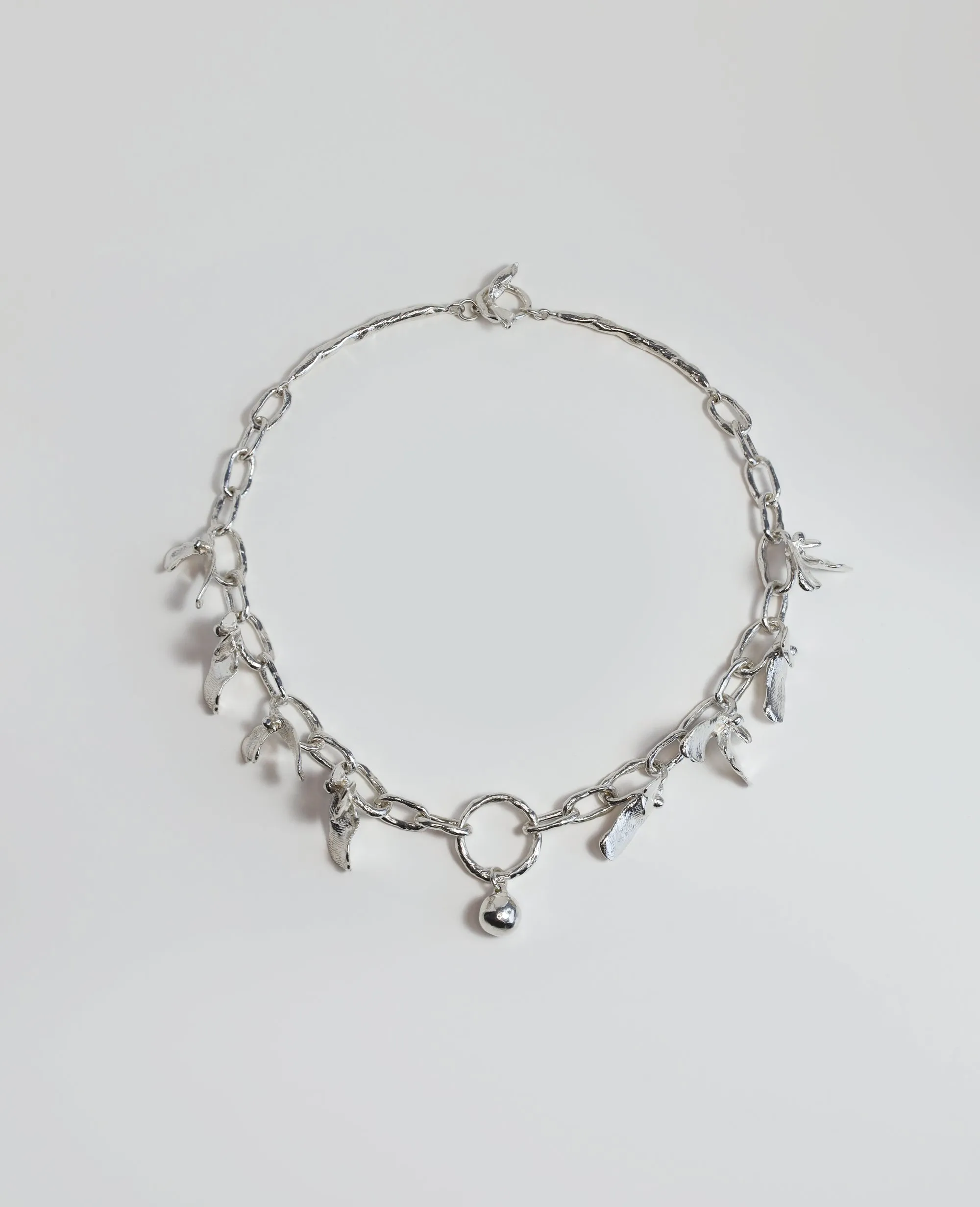FLORALIS COLLAR // silver necklace