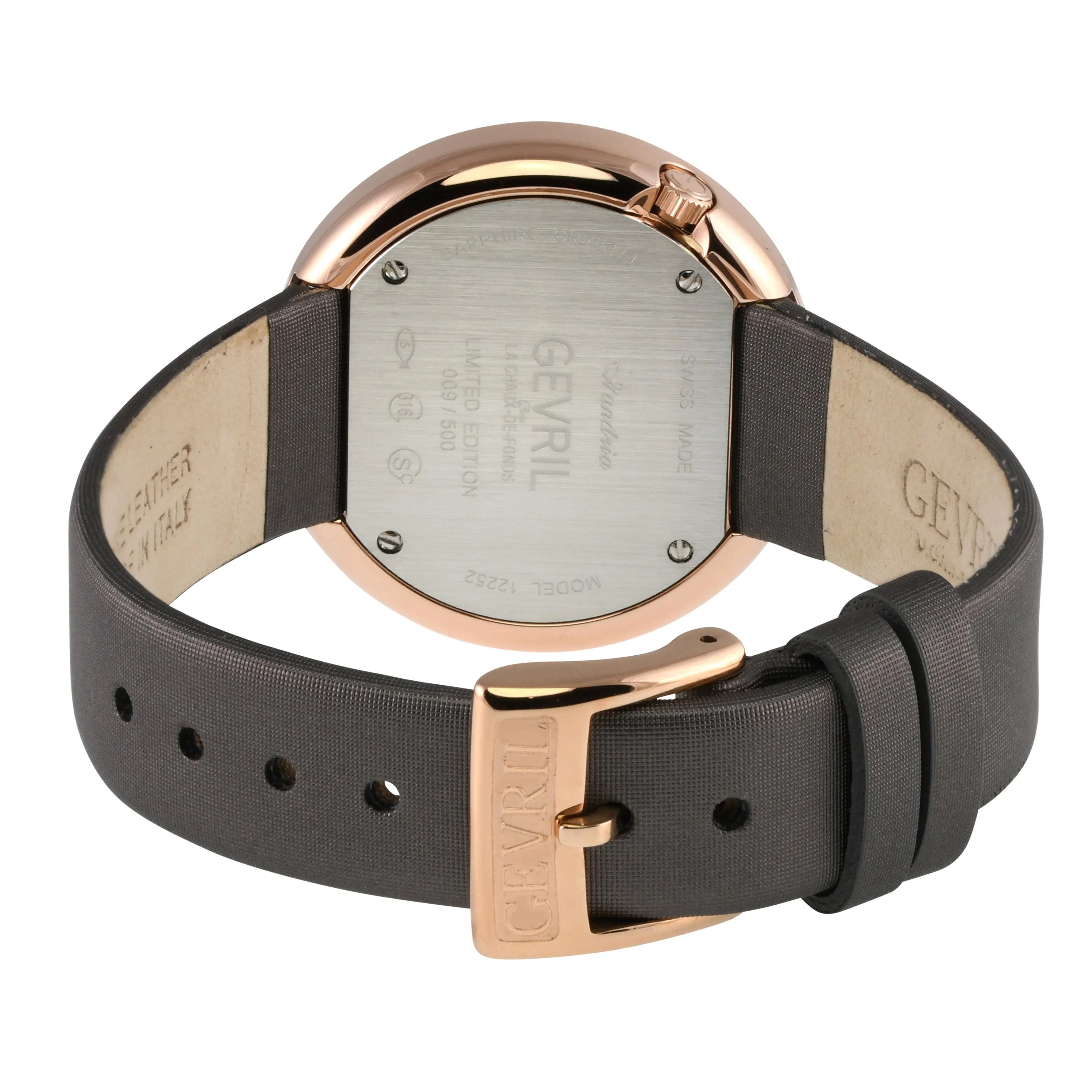 Gevril Women's Gandria 36mm Quartz Watch 12252