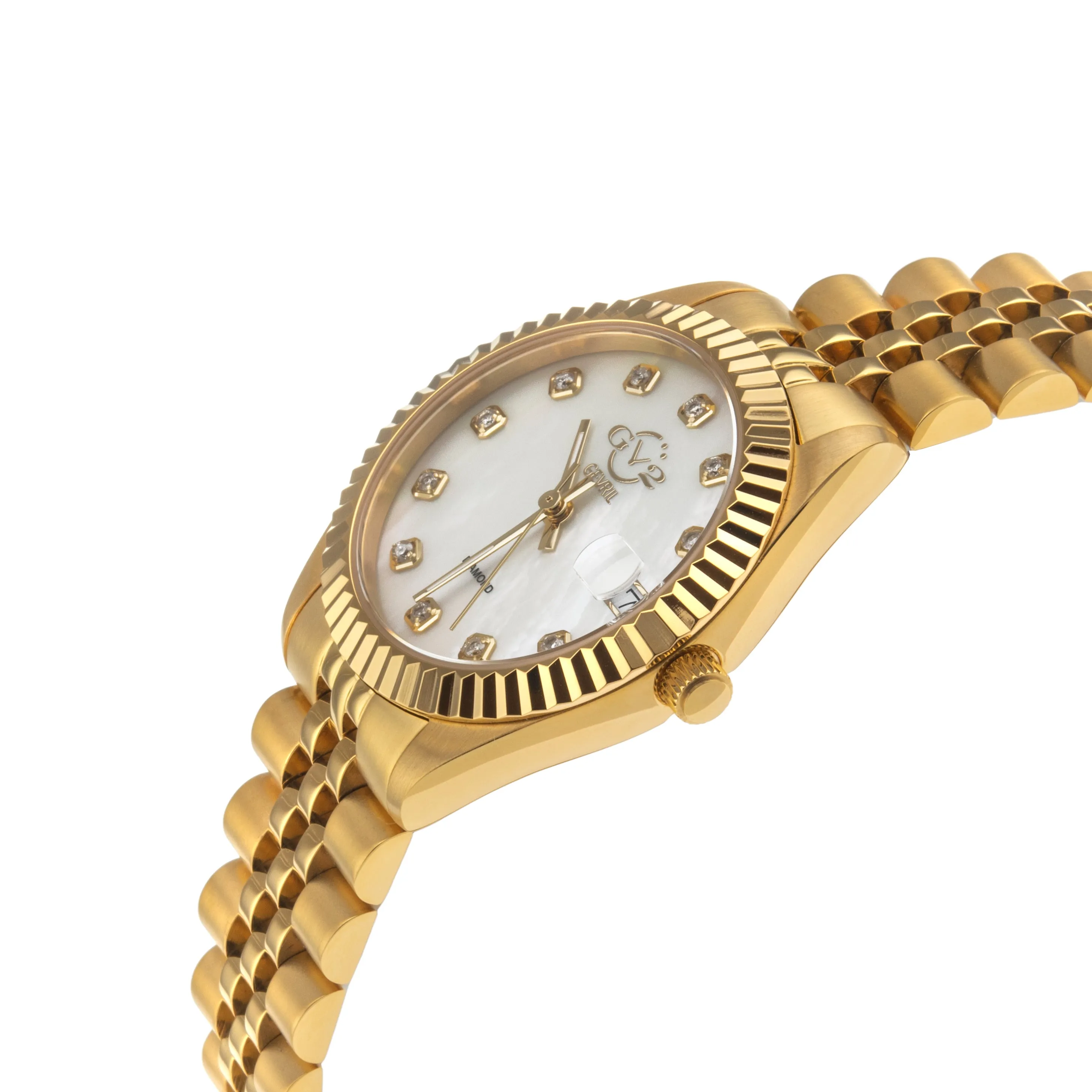 GV2 by Gevril Women's Naples 34mm Quartz Watch 12402