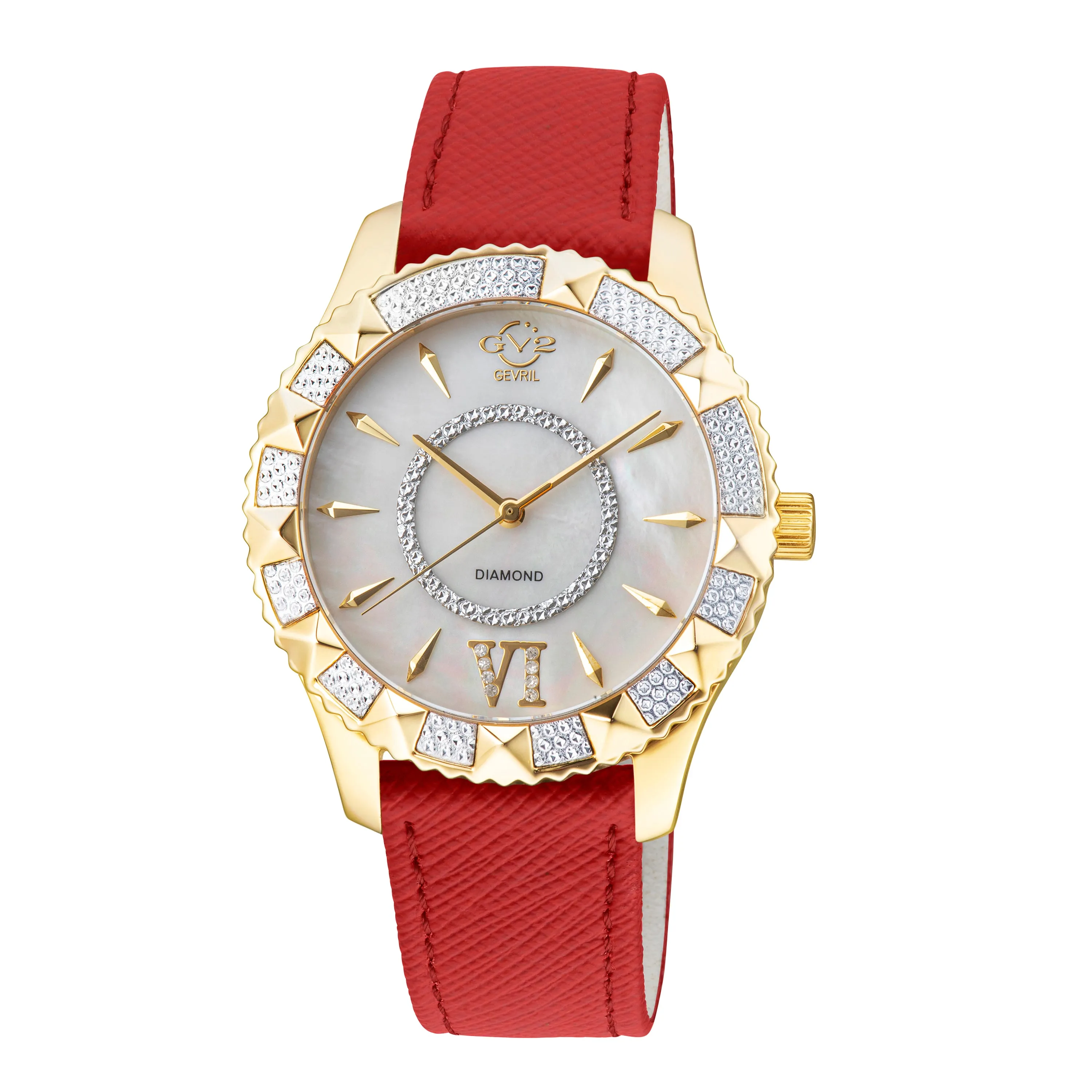 GV2 by Gevril Women's Venice 38.5mm Quartz Watch 11714-425-V4