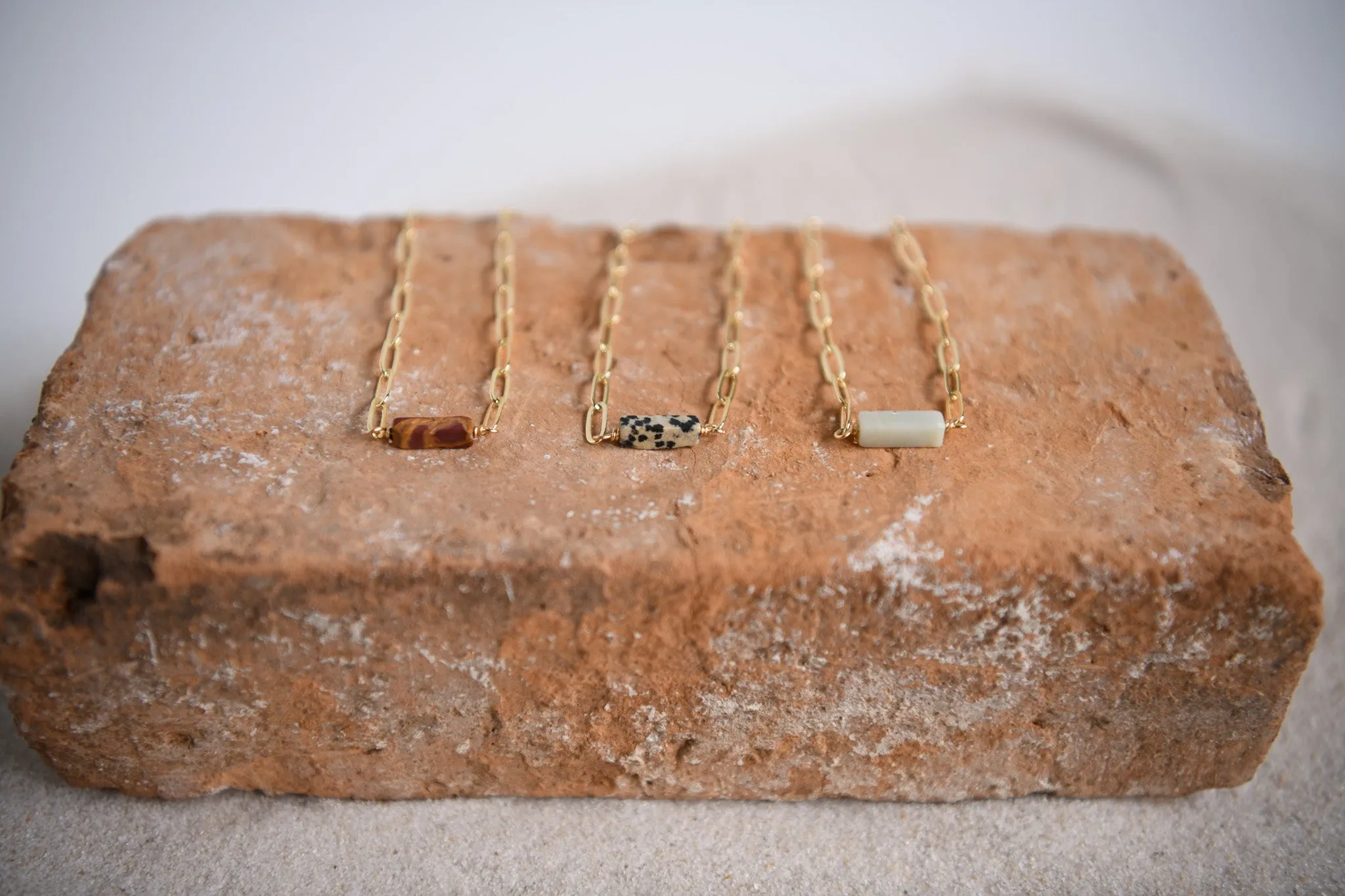 In My Dreams Pearl Paperclip Necklace