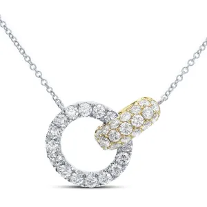 Interlocking Ring Necklace