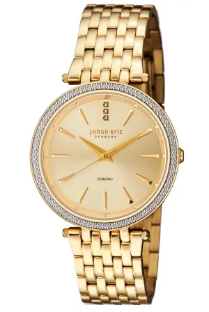 Johan Eric Women's Fredericia 36.75mm Quartz Watch JE-F1000-02-002B