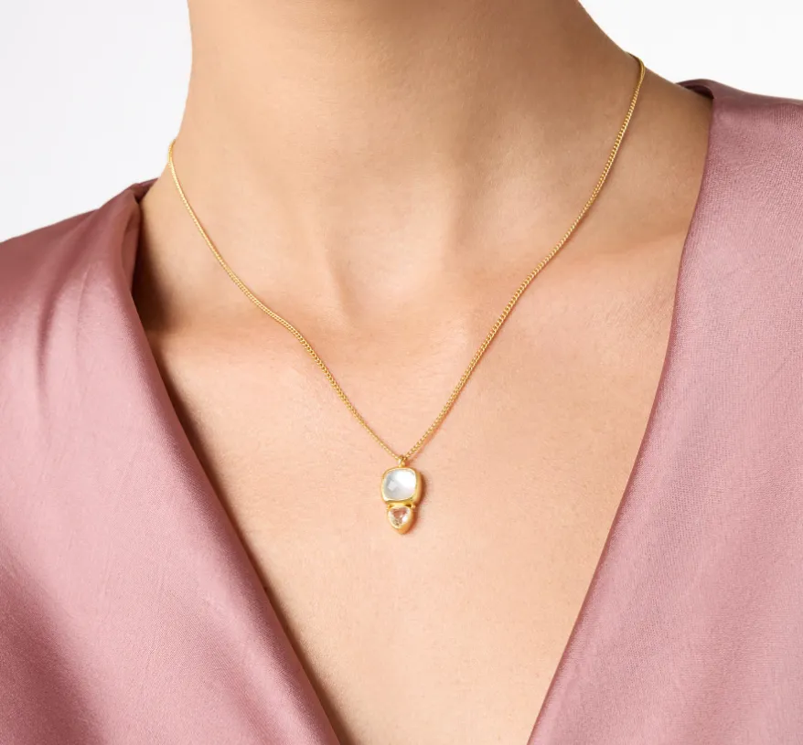 Julie Vos Aquitaine Duo Delicate Necklace