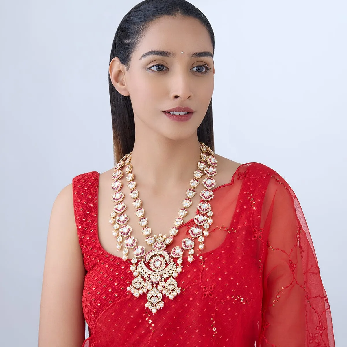 Kundan Necklace 167020