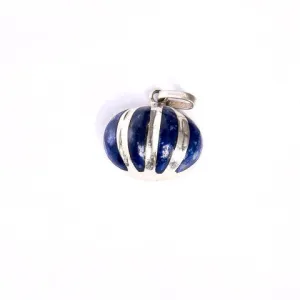 Lapis Lazuli Sayen Pendant | Artisan Handcrafted Jewelry | Made in Chile