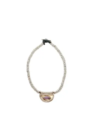 Nafsu - Bead bracelet w/ruby eye
