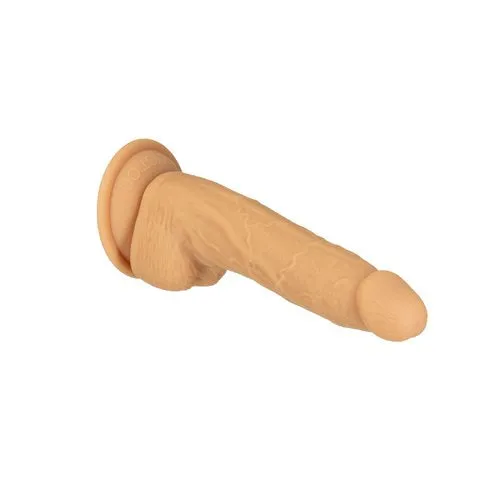 Naked Addiction 8in Dual Density Dildo Caramel