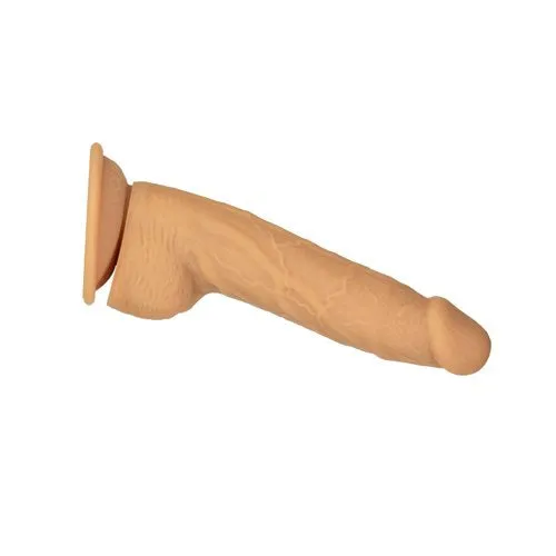 Naked Addiction 8in Dual Density Dildo Caramel