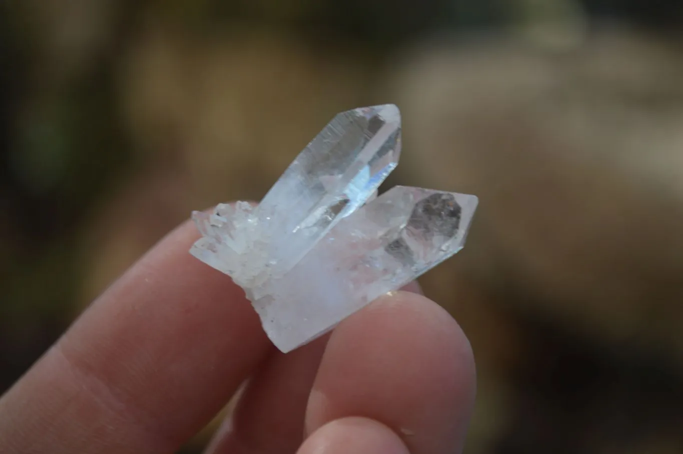 Natural Mixed Selection Of Brandberg Quartz Crystals x 70 From Brandberg, Namibia