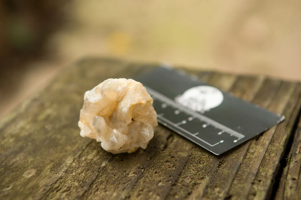 Natural Small Limonite Quartz Clusters x 35 From Solwezi, Zambia