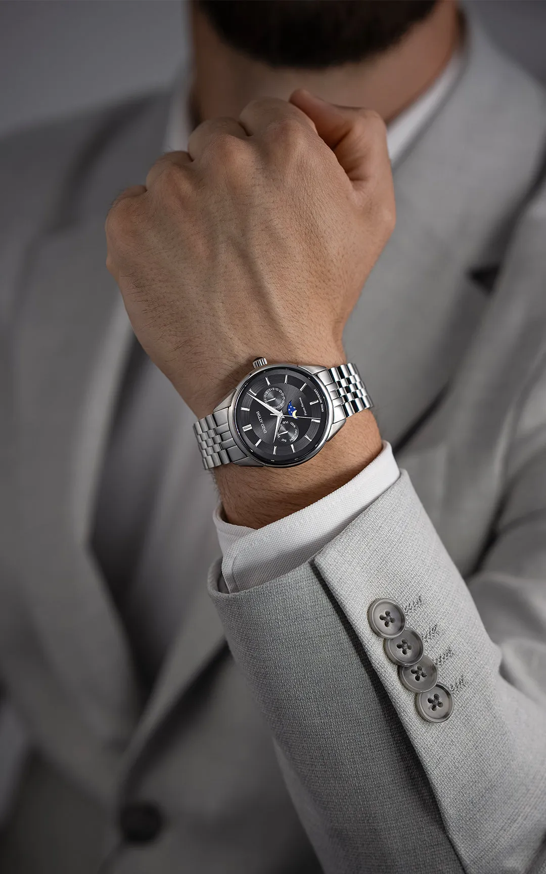 New Piazza Navona, Roma - President Bracelet / Swiss Movement