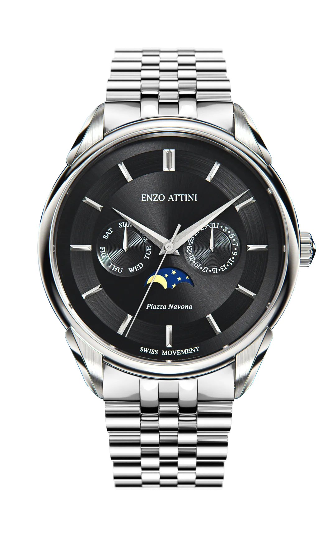 New Piazza Navona, Roma - President Bracelet / Swiss Movement
