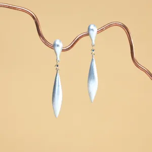 NEW SAPPHIRE TEAR DROP EARRINGS - BEATRIX OST COLLABORATION