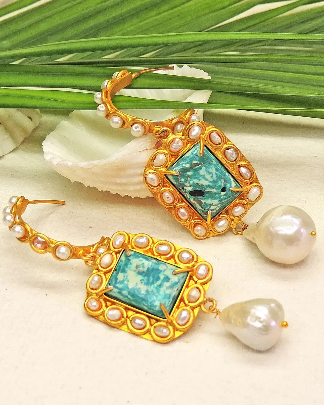 Oma Hoops | Ocean & Rose