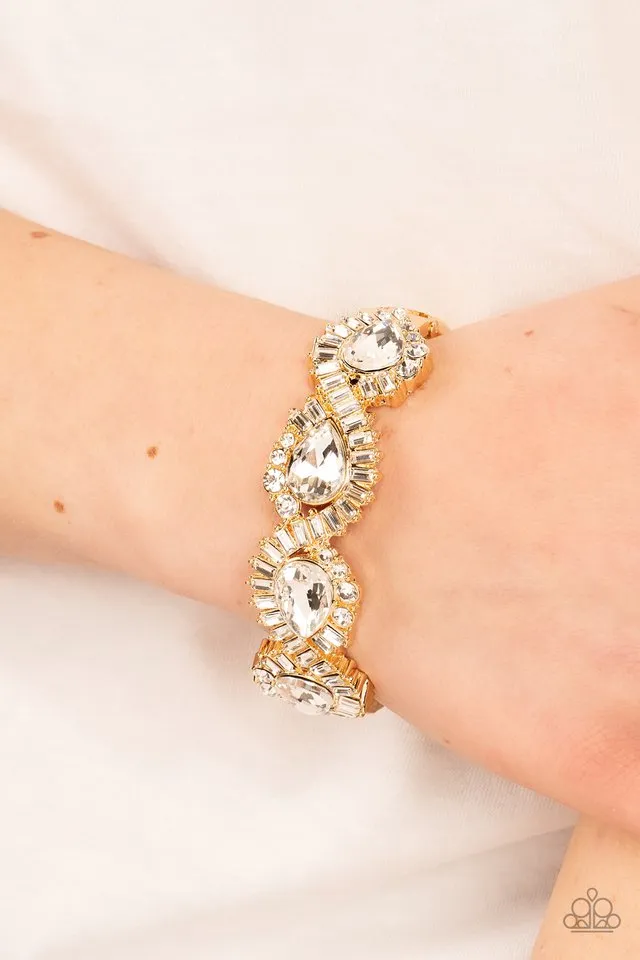 Paparazzi Bracelet ~ For the Win - Gold