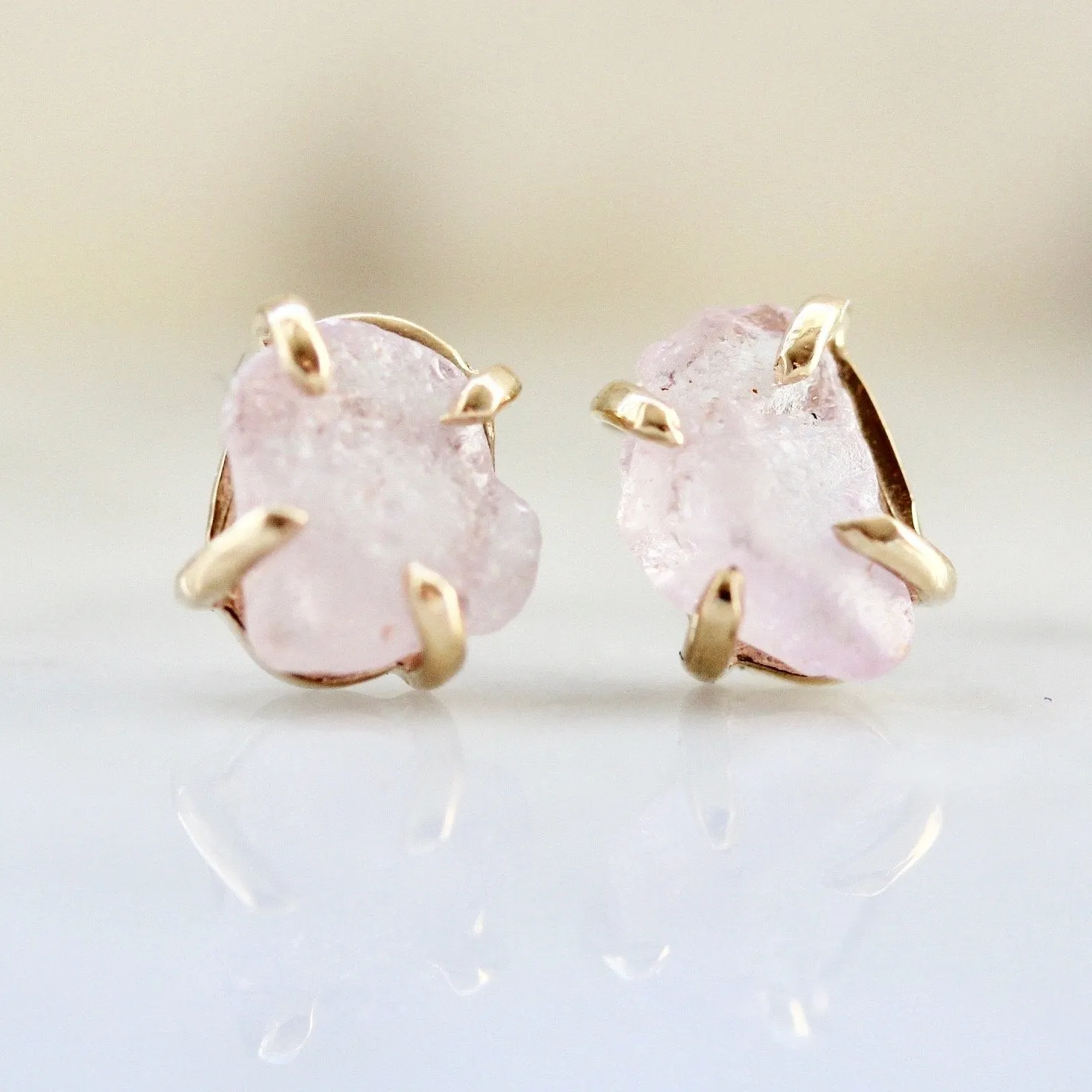 Pippa Natural Purple Sapphire Earrings