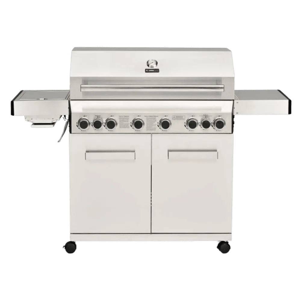Platinum Stainless Steel 6 2 Gas Barbecue (Exclusive Bundle)