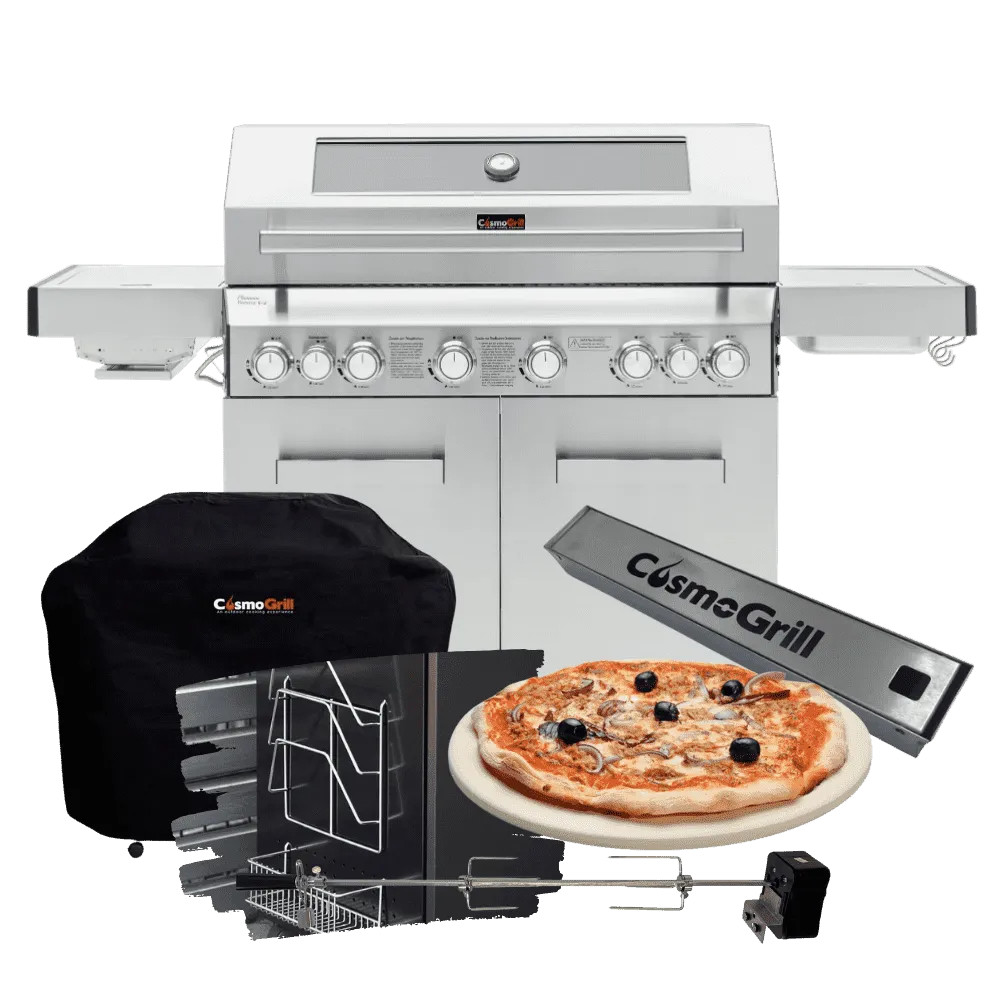 Platinum Yamara 6 2 Gas Barbecue (Ultimate Bundle)