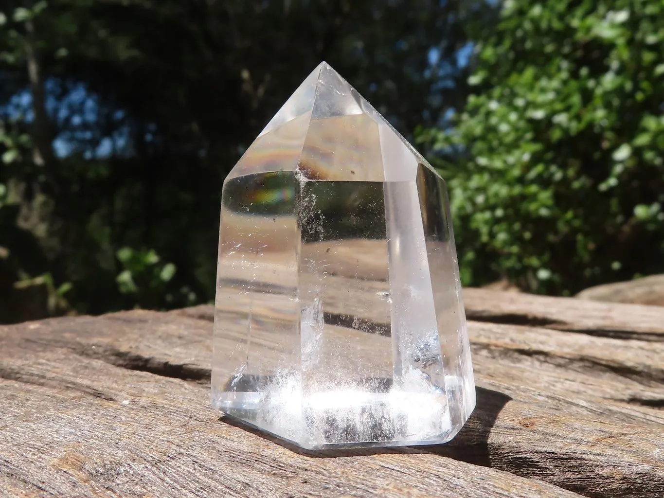 Polished Clear & Optic Quartz Points x 20 From Madagascar