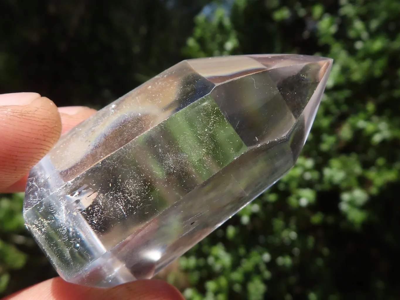 Polished Clear & Optic Quartz Points x 20 From Madagascar