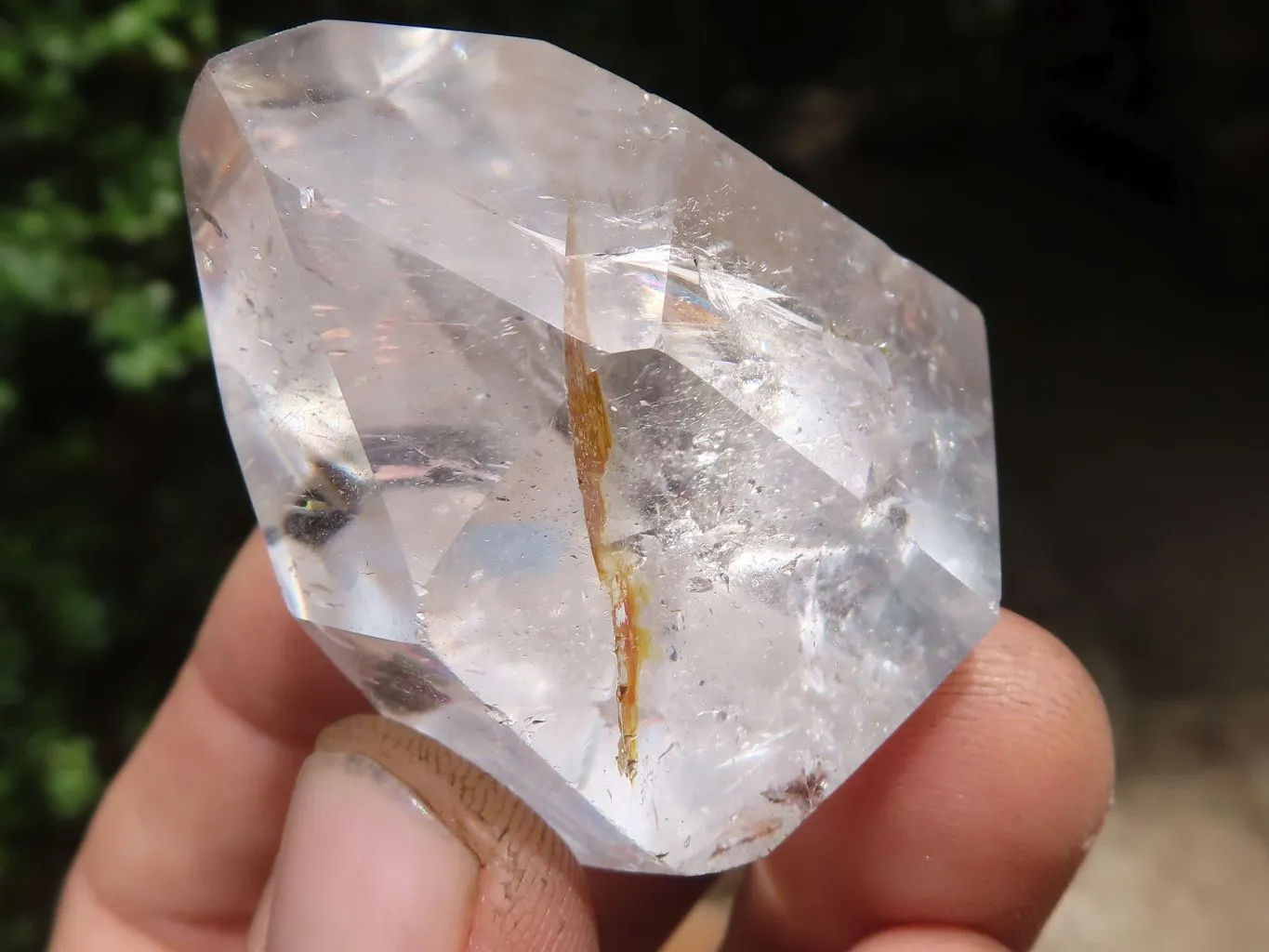 Polished Clear Quartz Points x 6 From Madagascar