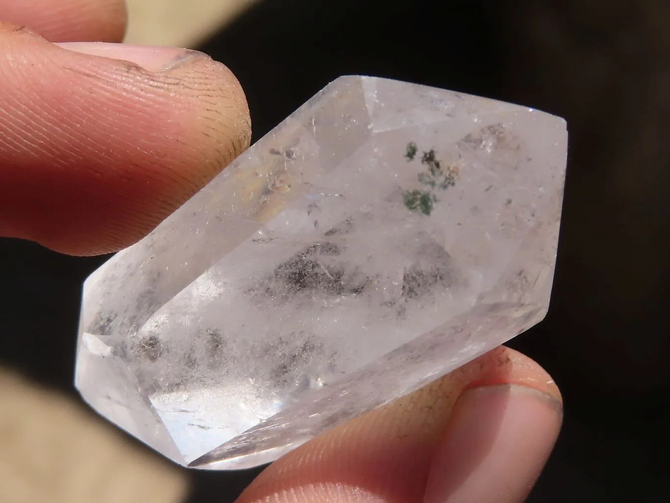 Polished Double Terminated Clear Quartz Points x 20 From Madagascar