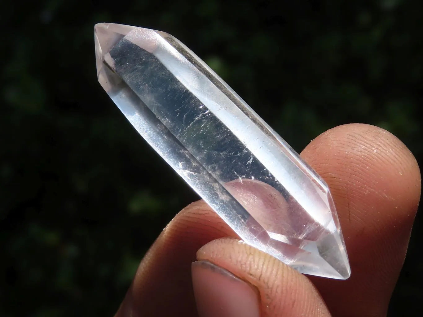 Polished Double Terminated Clear Quartz Points x 20 From Madagascar