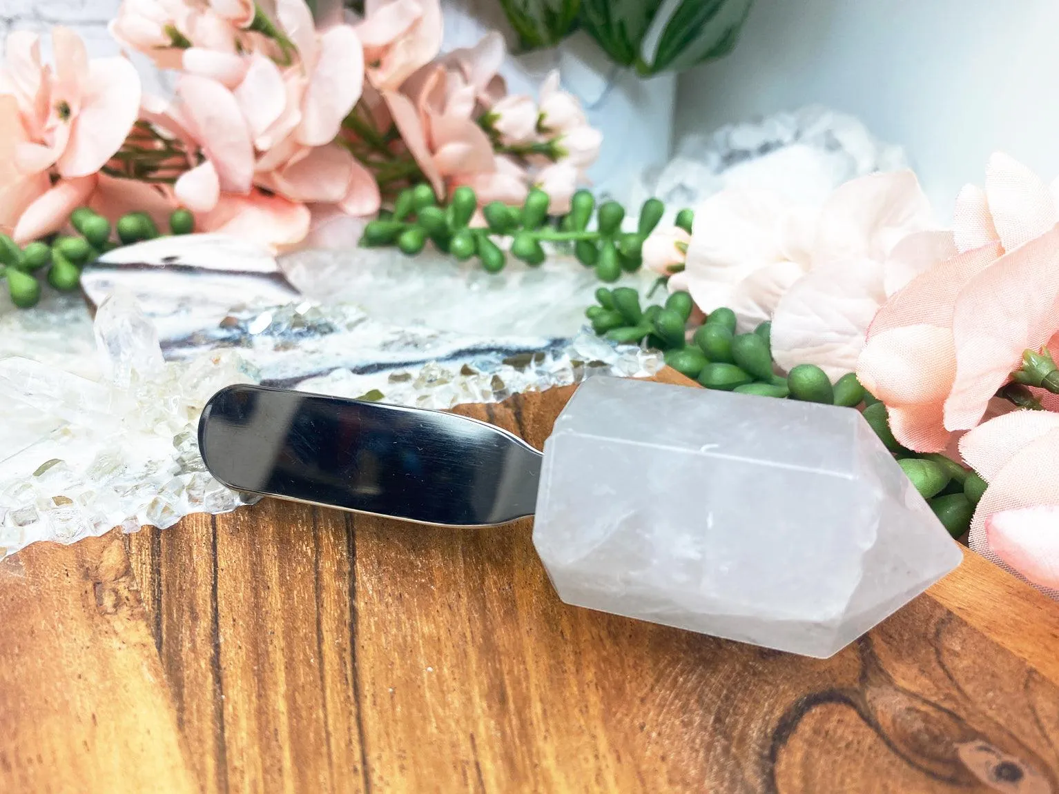 Quartz Crystal Knife