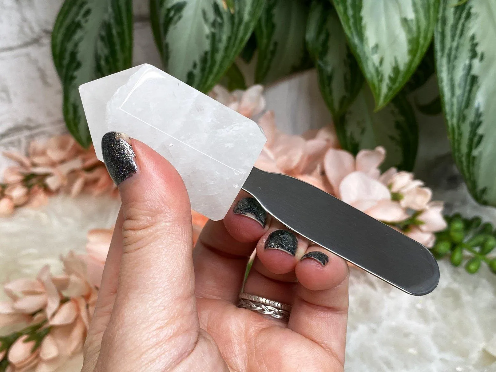 Quartz Crystal Knife