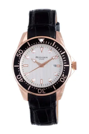 Rudiger Men's Chemnitz 42mm Quartz Watch R2000-09-001L